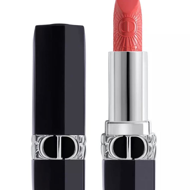 Christian Dior Dior Rouge Satin Finish – Cream Lipstick for Women, 471, Enchanted Pink, 3.5 g