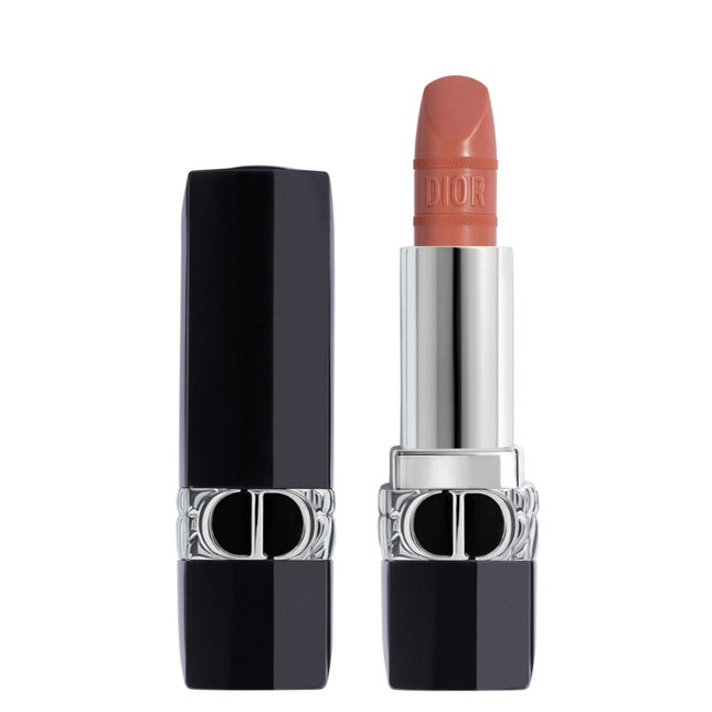 Christian Dior Dior Rouge Satin Finish – Cream Lipstick for Women, Nude Fauve, 3.5 g