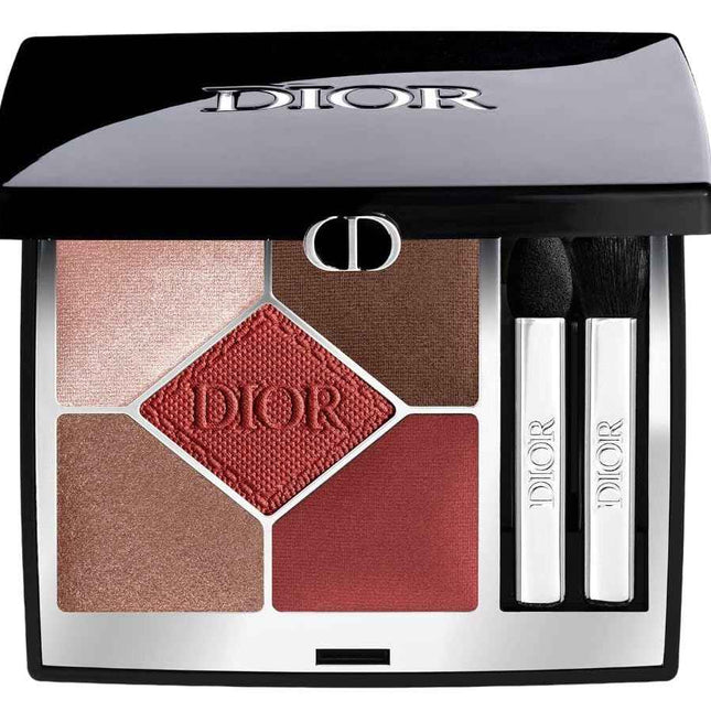 Christian Dior Diorshow – Eyeshadow Palette for Women, 673, Red Tartan, 5 Shades, 7 g