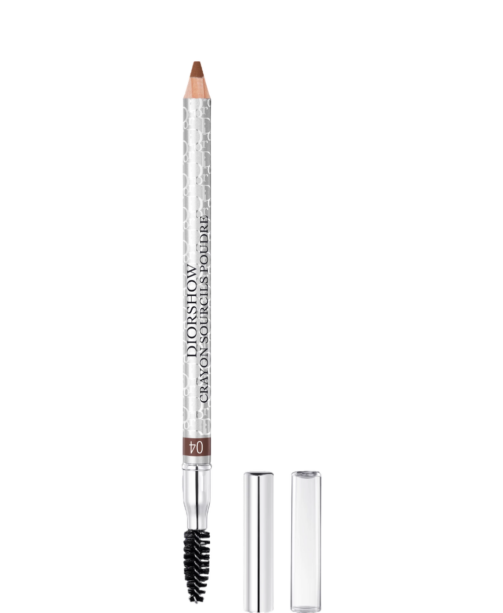 Christian Dior Diorshow Waterproof Double-Ended – Eyebrow Cream Pencil & Brush 2-in-1 for Women, 04, Auburn, 1.19 g