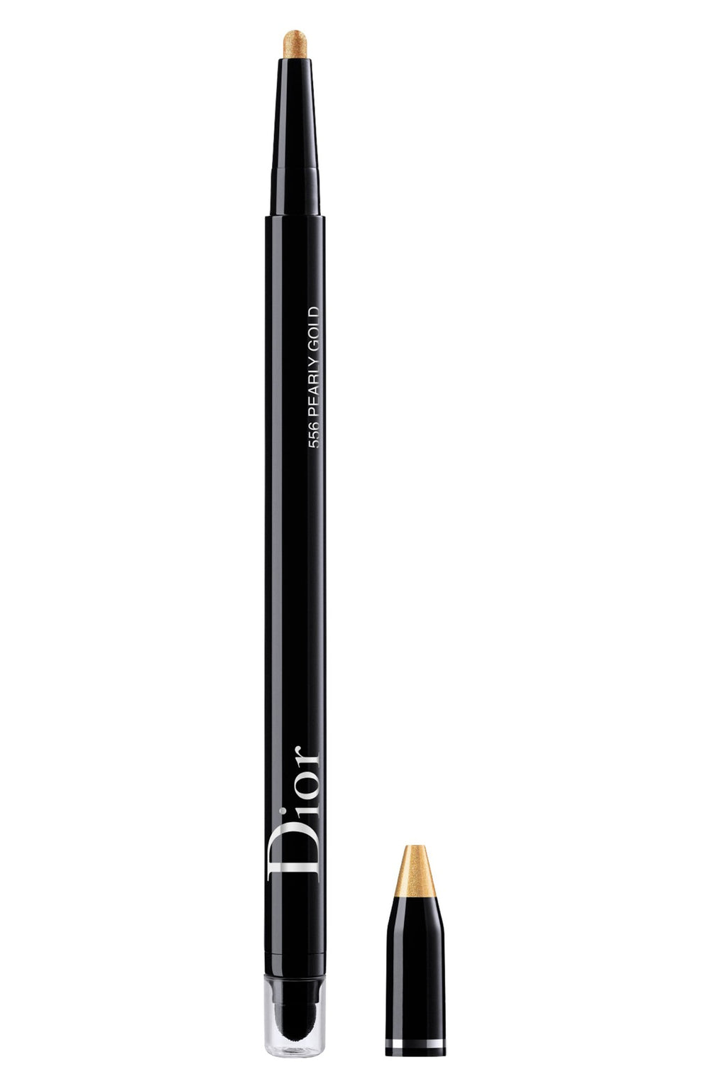 Christian Dior Diorshow Waterproof Double-Ended Intense Color – Liquid Eyeliner for Women, 556, Gold, 0.2 g