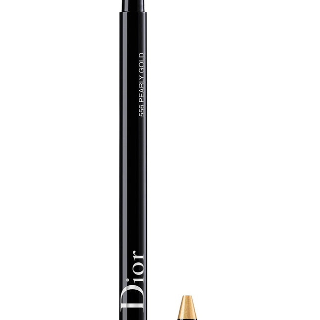 Christian Dior Diorshow Waterproof Double-Ended Intense Color – Liquid Eyeliner for Women, 556, Gold, 0.2 g