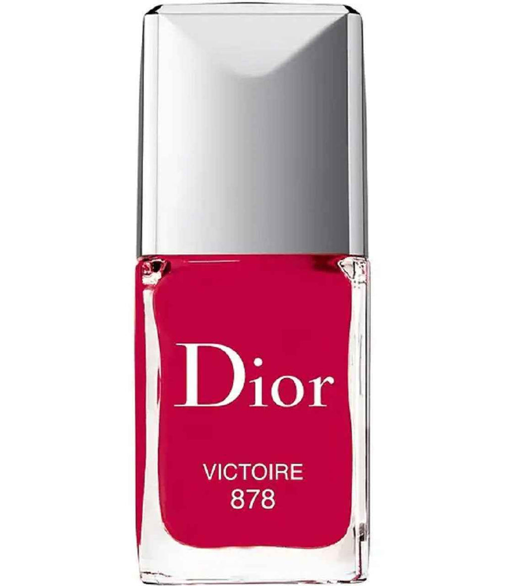 Christian Dior Vernis Gel-Effect – Nail Polish for Women, 878, Victoire, 10 ml