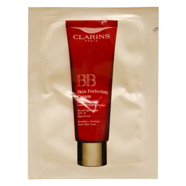 Clarins Skin Perfecting Even skin tone – BB Cream for Women, 03, Dark, SPF 25, 1.5 g Sample