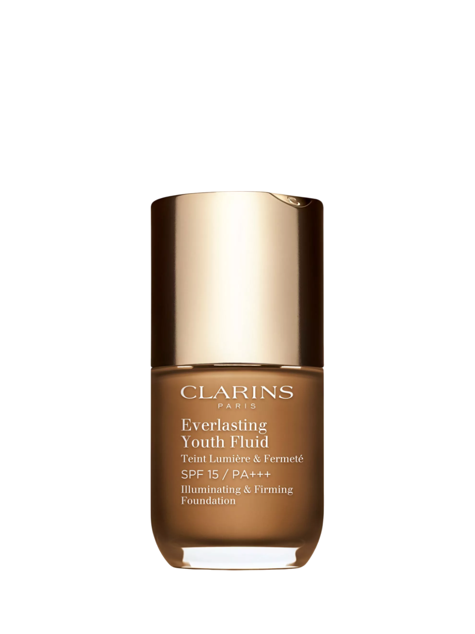 Clarins Everlasting Youth Radiant – Liquid Foundation for Women, 118, Sienna, SPF 15, 30 ml