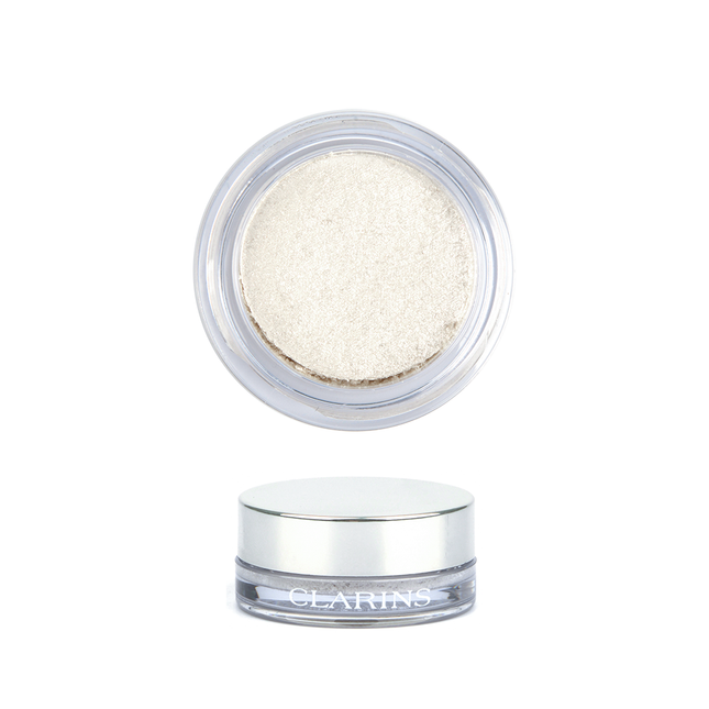 Clarins Iredescente – Eyeshadow Powder for Women, 08, Silver White, 7 g Tester