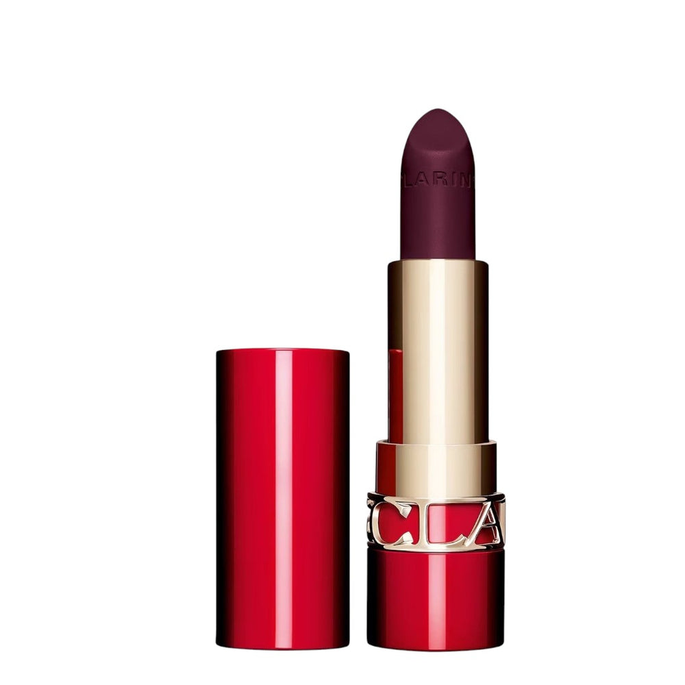 Clarins Joli Rouge Velvet Matte – Cream Lipstick for Women, 744V, 3.5 g Vial