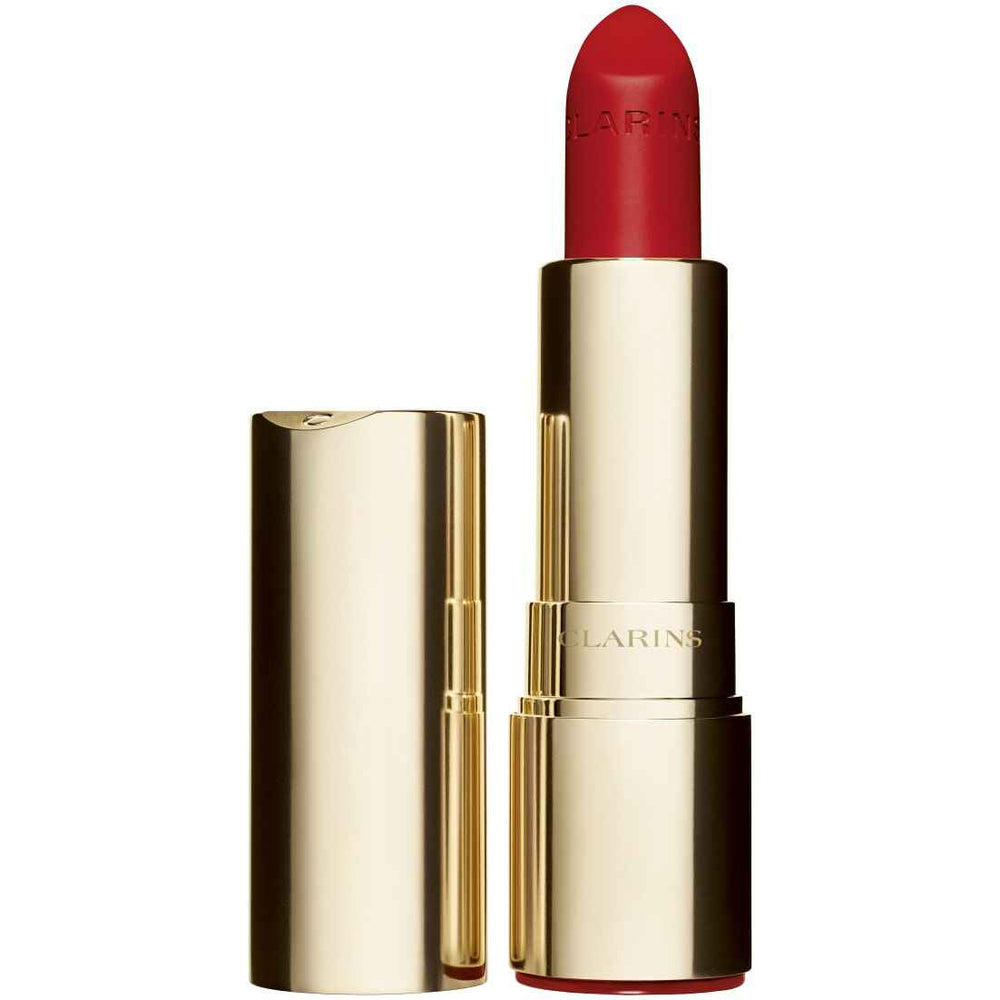 Clarins Joli Rouge Velvet Matte – Cream Lipstick for Women, 761V, Spicy Chilli, 3.5 g