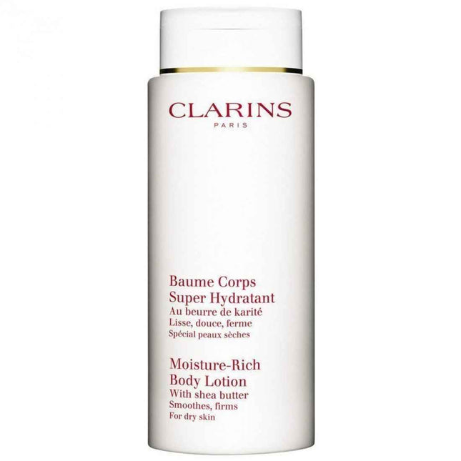 Clarins Moisture-Rich Hydrating – Body Lotion for Women, 400 ml