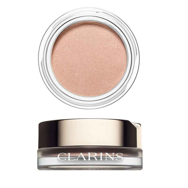 Clarins Ombre Iridescente – Cream Eyeshadow for Women, 01, Nude Beige, 7 g Tester