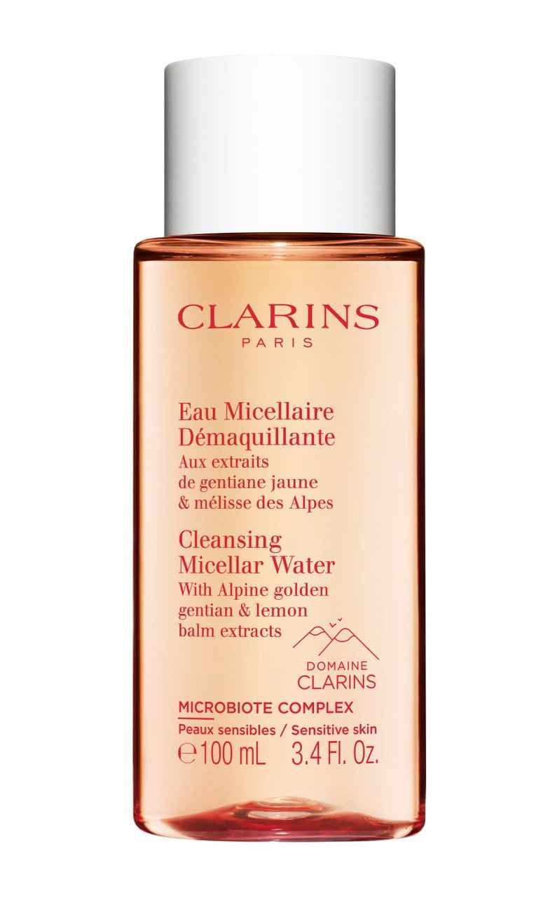 Clarins Pick & Love Cleansing – Micellar Water for Women, All Skin Types, 100 ml