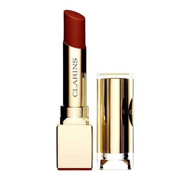 Clarins Rouge Eclat Long-Lasting – Cream Lipstick for Women, 22, Red Paprika, 3.5 g Tester