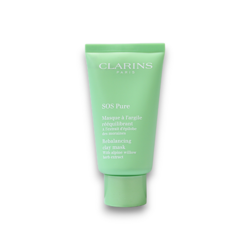 Clarins S.O.S. Pure Rebalancing – Clay Mask Unisex, 75 ml