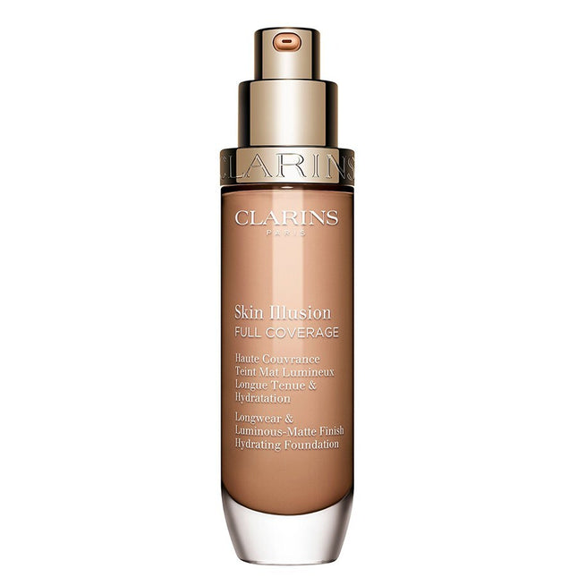 Clarins Skin Illusion Long Wear – Liquid Foundation for Women, 109C, 30 ml