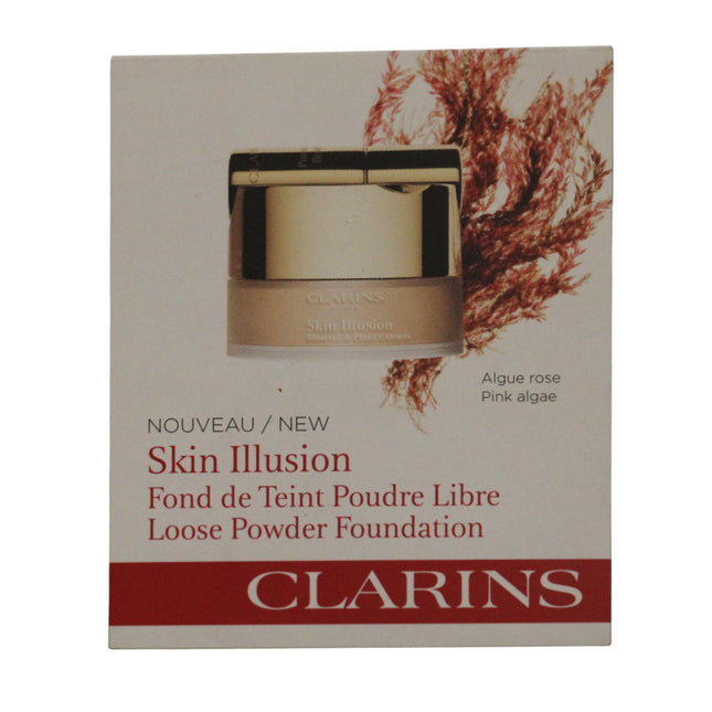 Clarins Skin Illusion – Loose Powder Foundation for Women, 110, Honey, Sample