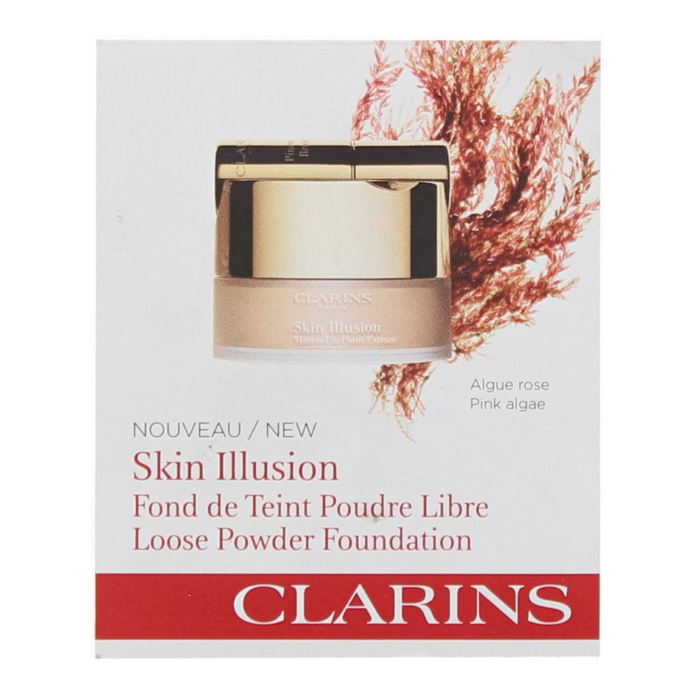 Clarins Skin Illusion – Loose Powder Foundation for Women, 110, Honey, Sample