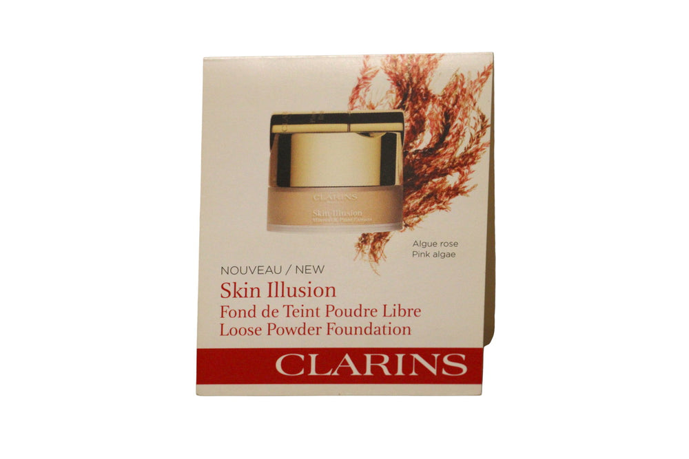 Clarins Skin Illusion – Loose Powder Foundation for Women, 112, Amber, Sample