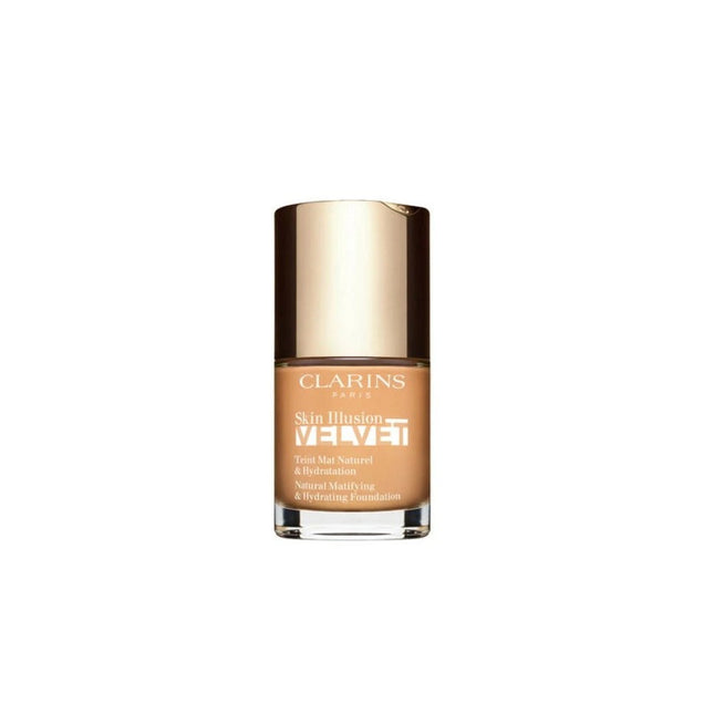 Clarins Skin Illusion Velvet Matte – Liquid Foundation for Women, 112.5W, 30 ml