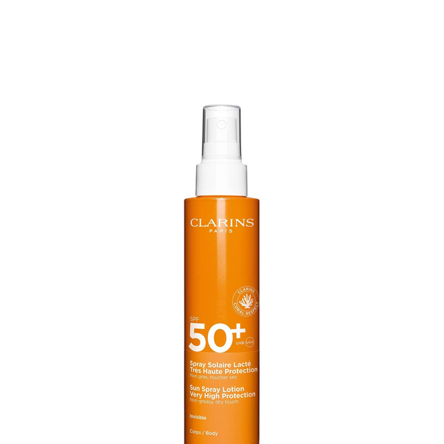 Clarins Sun Care Hydrating UV Protection – Sunscreen Spray for Women, SPF 50+, 150 ml