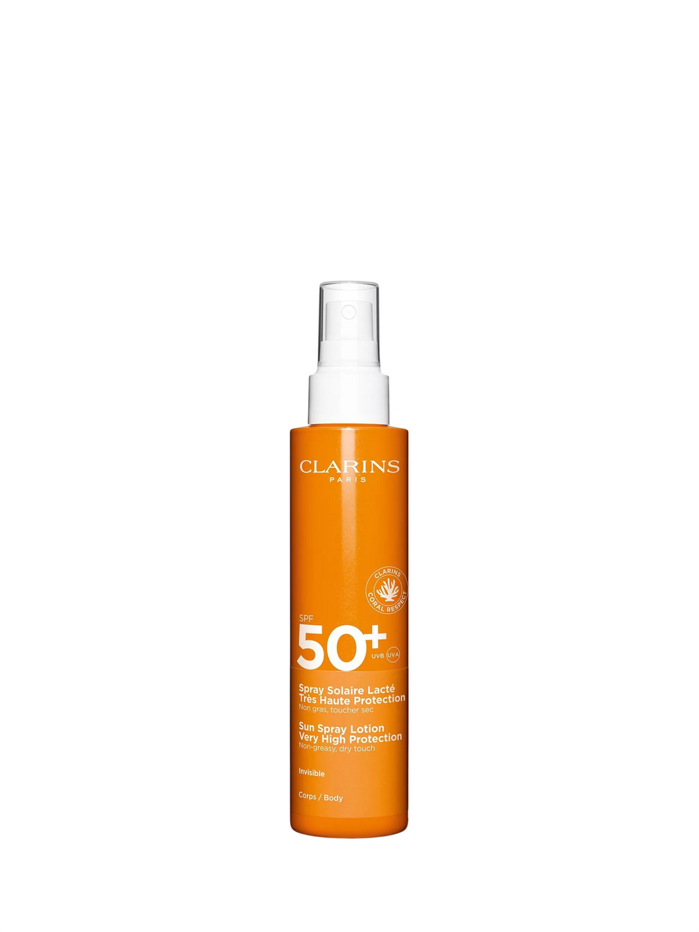 Clarins Sun Care Hydrating UV Protection – Sunscreen Spray for Women, SPF 50+, 150 ml