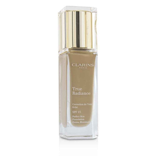 Clarins True Radiance – Liquid Foundation for Women, 108, Sand, SPF 15, 15 ml Tester