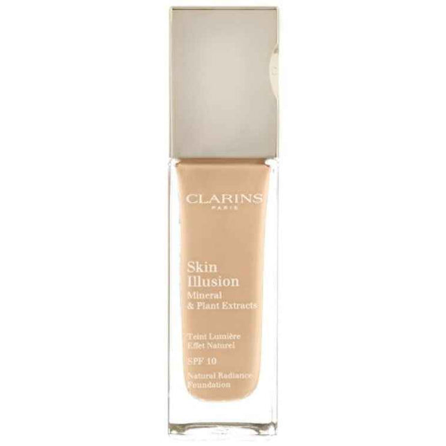 Clarins True Radiance – Liquid Foundation for Women, 112, Amber, SPF 15, 15 ml Tester