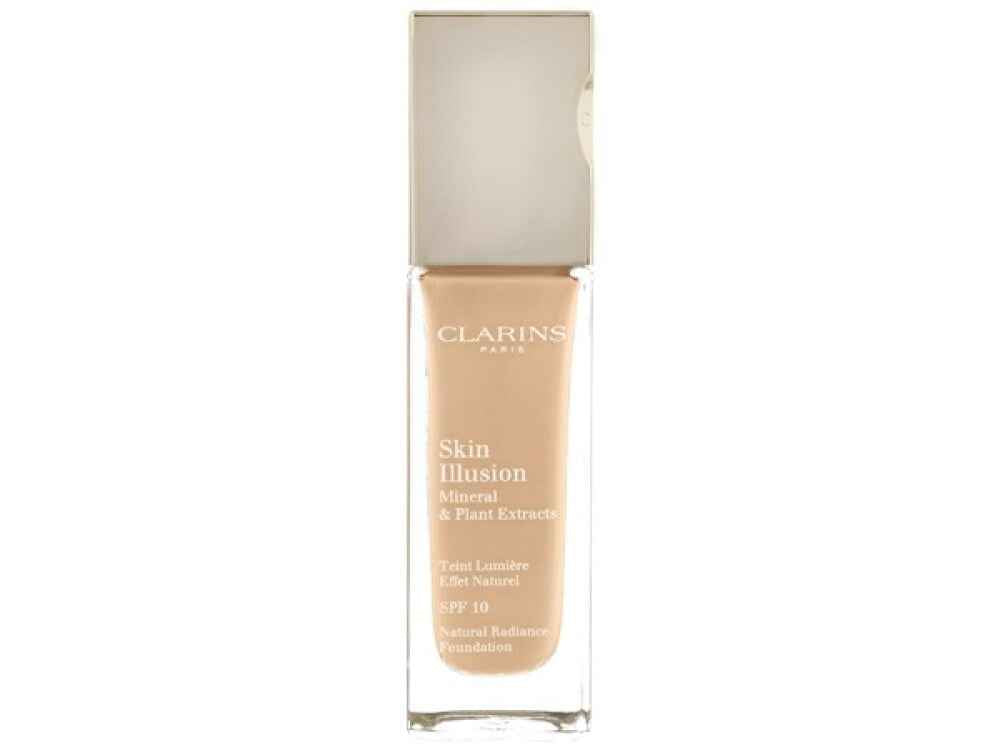 Clarins True Radiance – Liquid Foundation for Women, 112, Amber, SPF 15, 15 ml Tester