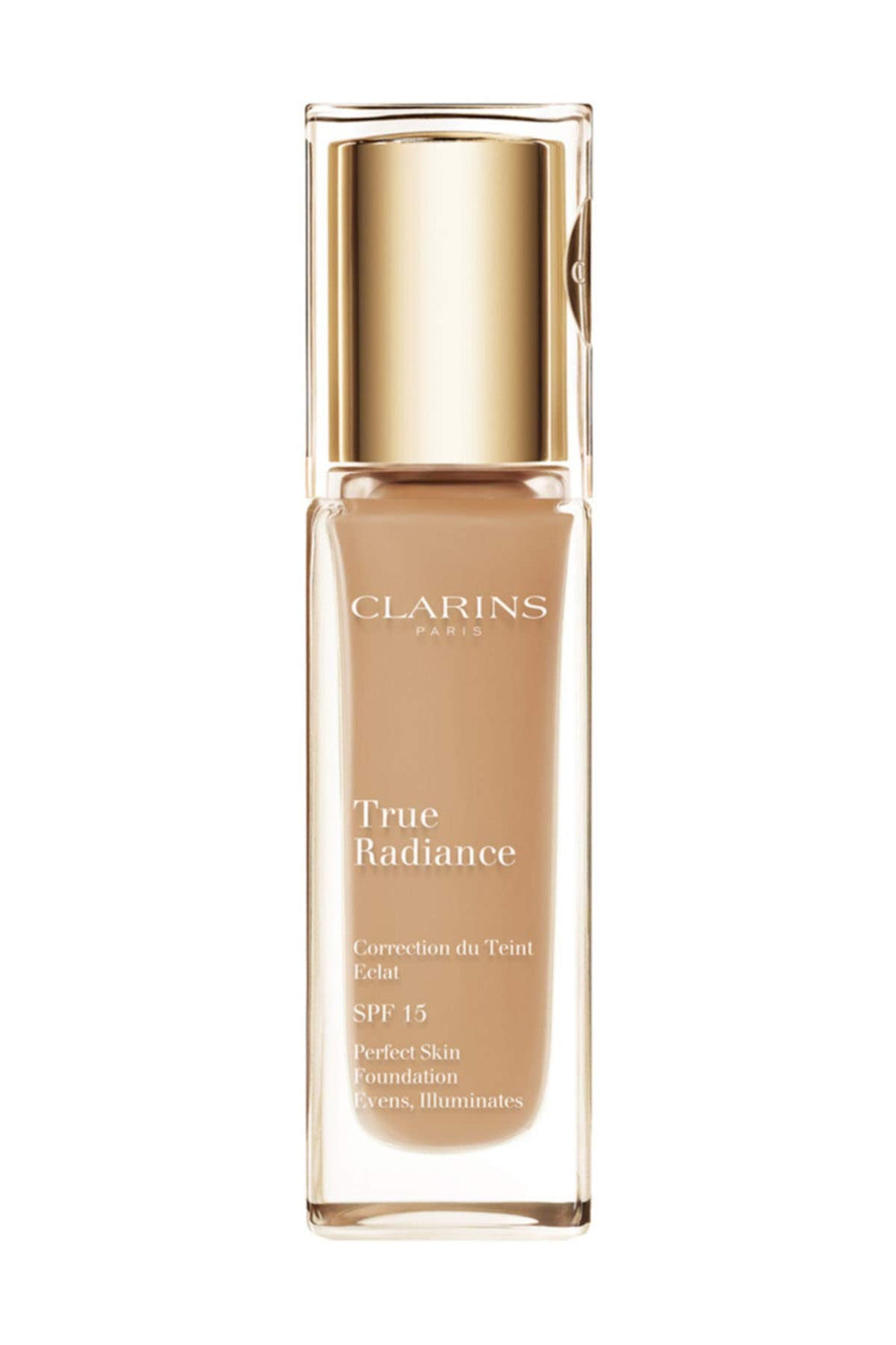 Clarins True Radiance – Liquid Foundation for Women, SPF 15, 15 ml Tester