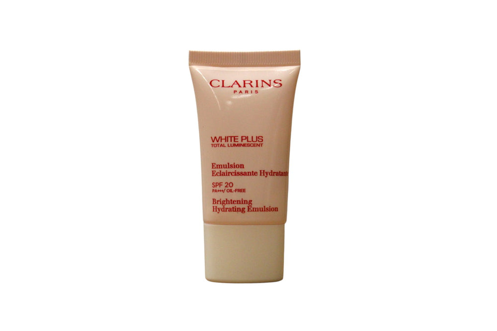 Clarins White Plus Total Luminescent Brightening Day – Emulsion for Women, For Face, 20 SPF, 15 ml