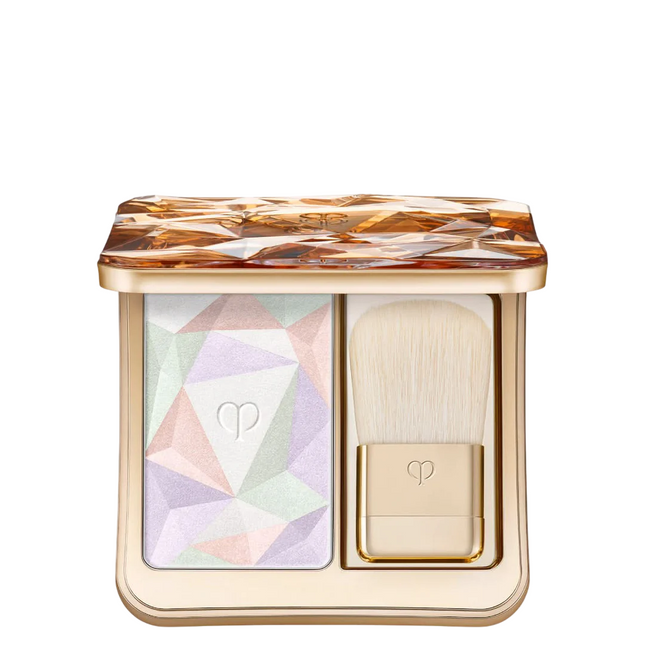 Cle de Peau Beaute The Luminizing Face Enhancer Illuminating – Blush Highlighter Compact for Women, 17, Celestial, 1 Shade, 10 g