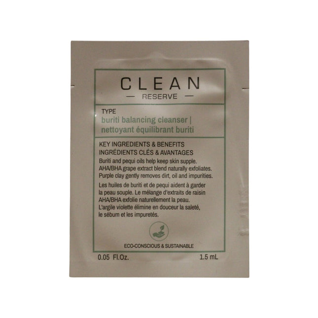 Clean Reserve Buriti Balancing – Cleansing Gel for Women, For Face, 1.5 ml Sample