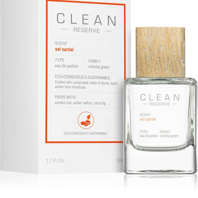 Clean Reserve - Sel Santal – Eau de Parfum Unisex, Refill, Refillable, 50 ml