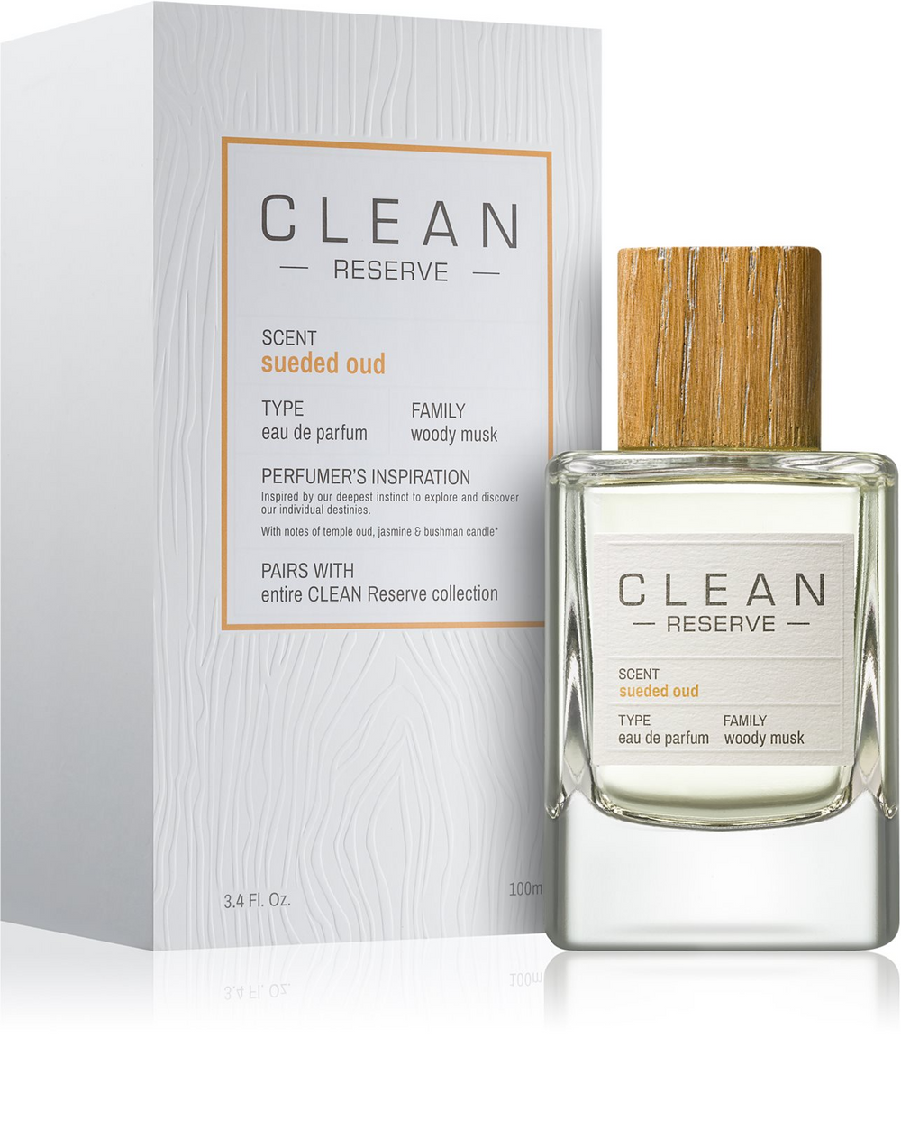 Clean Reserve - Sueded Oud – Eau de Parfum Unisex, 50 ml