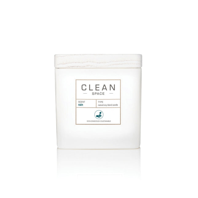 Clean Space Rain – Scented Candle Unisex, 227 g