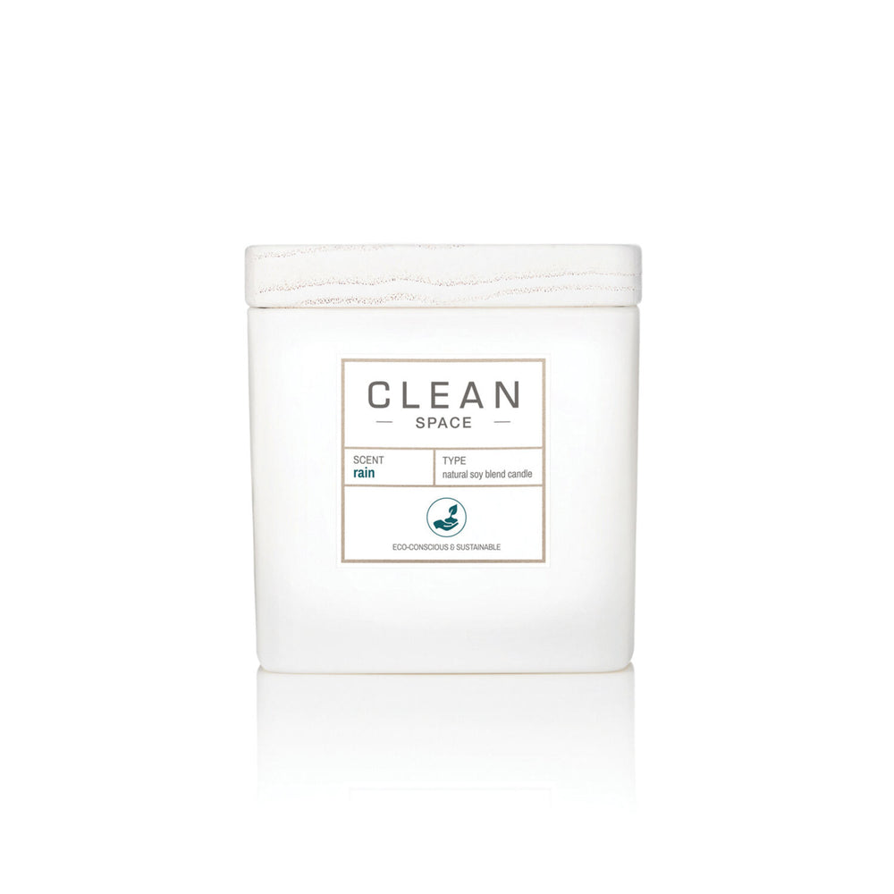 Clean Space Rain – Scented Candle Unisex, 227 g