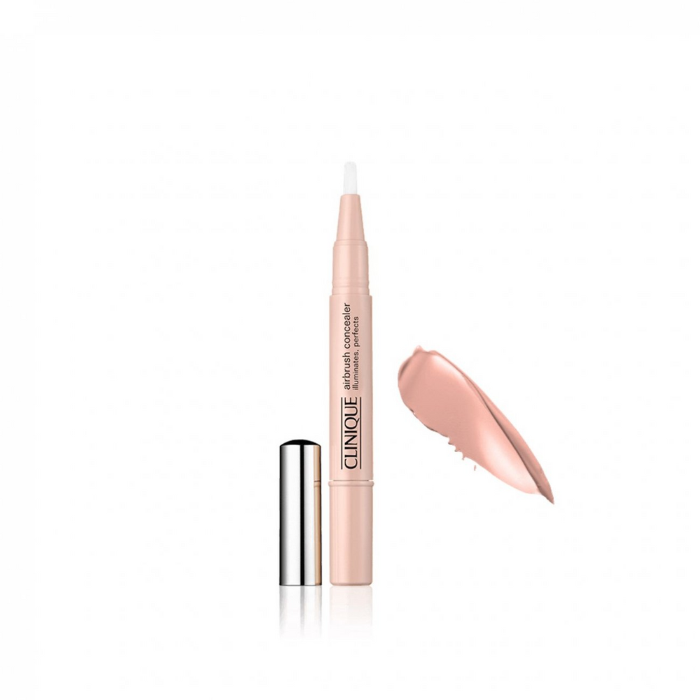 Clinique Airbrush Fragrance Free Colour Correcting – Liquid Concealer for Women, 01, Fair, 1.5 ml Tester