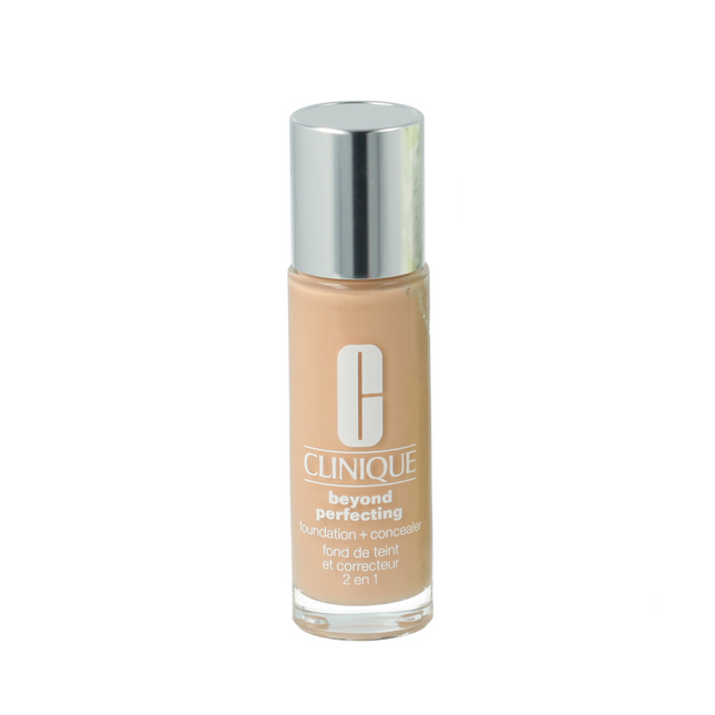 Clinique Beyond Perfecting Paraben-Free Matte Finish – Liquid Foundation & Concealer 2-in-1 for Women, CN 18, Cream Whip, 30 ml Tester