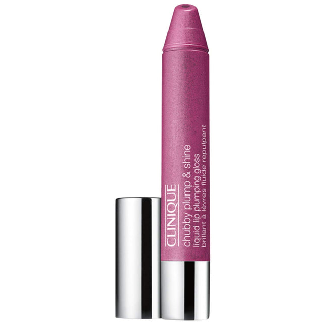 Clinique Chubby Plump & Shine Shining – Lip Plumper for Women, 07, Goliath Grape, 3.9 g