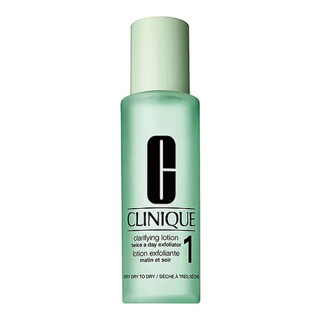 Clinique Clarifying Lotion 1 Oil-Free – Exfoliating for Women, Exfoliating Lotion, 400 ml
