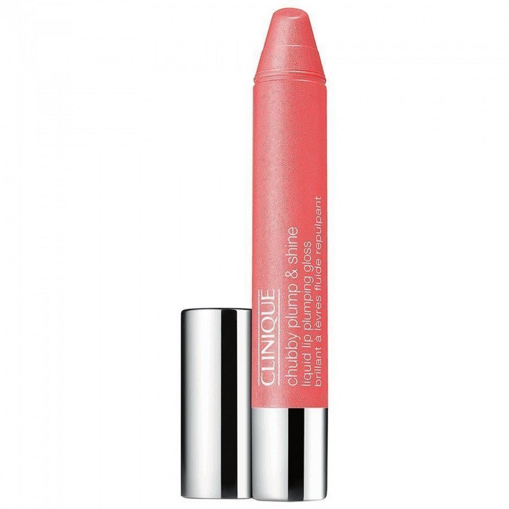 Clinique Chubby Plump & Shine Shining – Lip Plumper for Women, 03, Peach, 3.9 g Tester