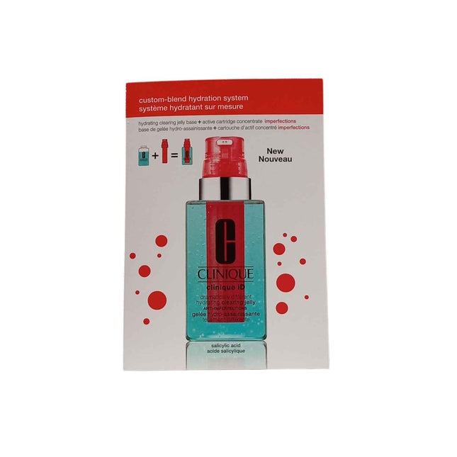 Clinique Clinique iD Dramatically Different Hydrating Clearing Jelly Anti-Imperfections Clear/Restore Surface Day & Night – Local Treatment Gel for Women, For Face & Neck, 1.5 ml Tester