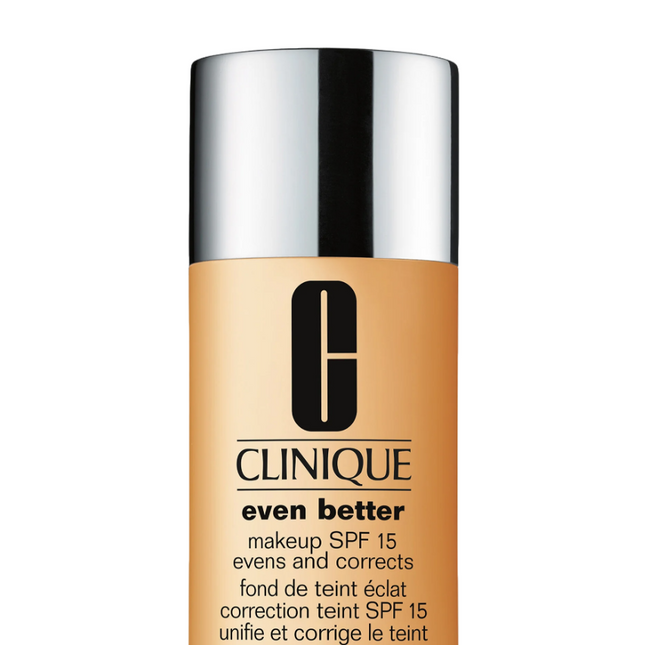 Clinique Even Better Natural Finish – Liquid Foundation for Women, WN 54, Honey Wheat, SPF 15, 30 ml