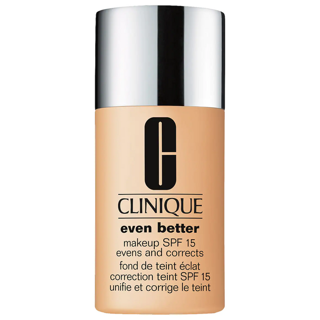 Clinique Even Better Paraben-Free Hydrating – Liquid Foundation for Women, 27, Butterscotch, SPF 15, 30 ml