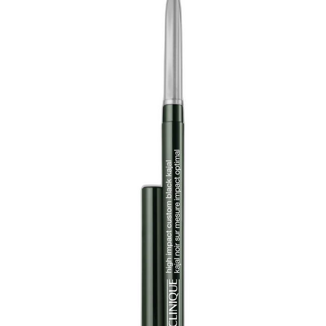 Clinique High Impact - Custom Black Waterproof Colour Long Wearing – Kajal Eye Pencil for Women, 03, Blackened Green, 0.28 g Tester