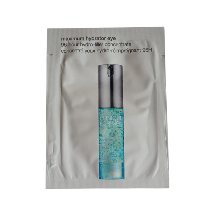 Clinique Maximum Hydrator Eye Aloe Butter Anti-Wrinkle Day & Night – Eye Gel for Men, 1 ml Tester