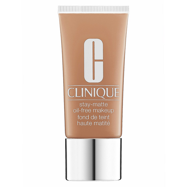 Clinique Stay-Matte Makeup Oil-Free Long Wearing – Liquid Foundation for Women, 19, Sand, 30 ml Tester