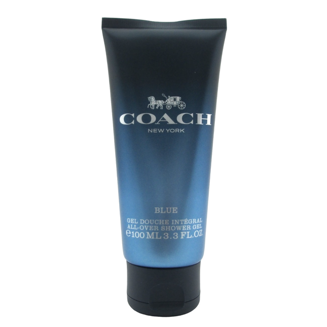 Coach Blue – Shower Gel for Men, Beard & Hair, 100 ml
