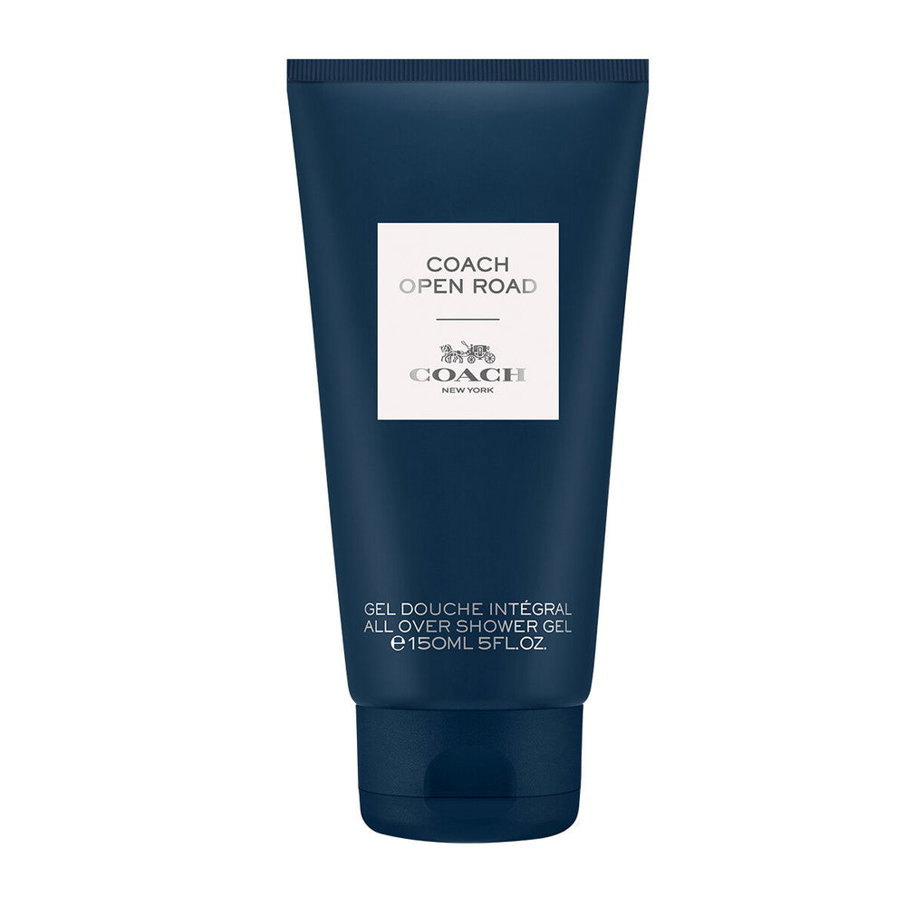 Coach Open Road Aromatic Woody – Shower Gel for Men, All Over Body, All Skin Types, 150 ml