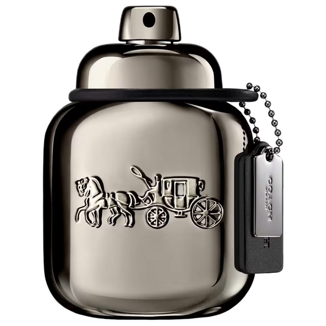 Coach Pure Platinum – Extrait de Parfum for Men, 40 ml