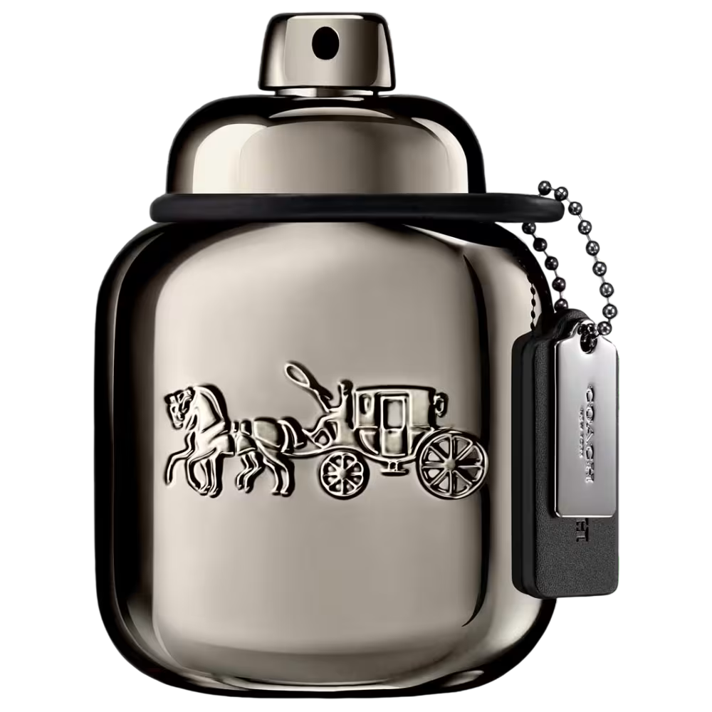 Coach Pure Platinum – Extrait de Parfum for Men, 40 ml